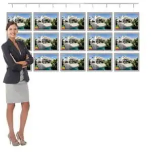 Buy illuminated real estate display